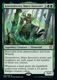 Greensleeves, Maro-Sorcerer Dominaria United- Commander Decks